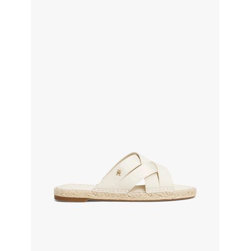 Espadrilles Mules En Satin Satin Espadrille Mule/Muslin - 40