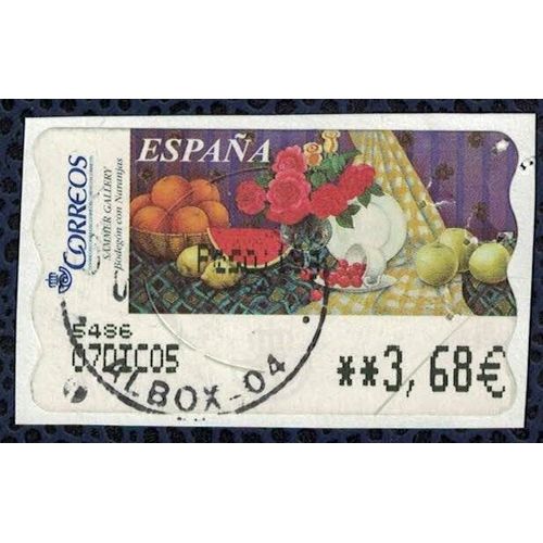 Espagne Vignette Nature Morte Avec Oranges Fleurs Et Autres Fruits Sammer Gallery
