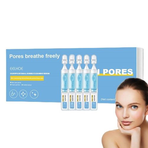 Essence De Nettoyage  Petites Bulles, 1.5ml, Hydratant, Dissolvant De Points Noirs Pour Le Nez, Nettoyant Pour Le Visage, Contrle De L'huile, Raffermissement En Profondeur, 10 Pices