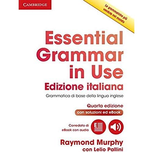 Essential Grammar In Use Book With Answers And Interactive Ebook Italian Edition    Format Broch 
