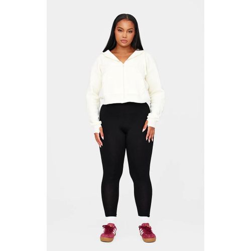 Essentiel Plus Legging Basique  Taille Haute En Jersey Noir, Noir