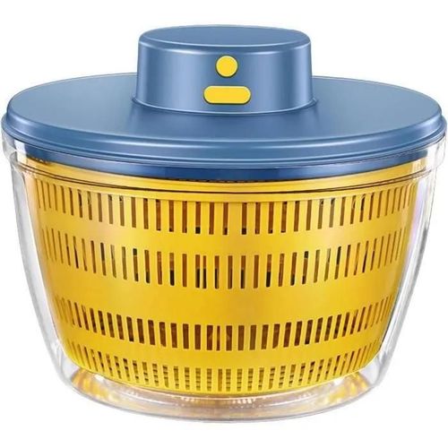 Essoreuse  Salade lectrique Rechargeable Passoire Automatique De Grande Contenu  Schage Pour Salade, Bleu [640]