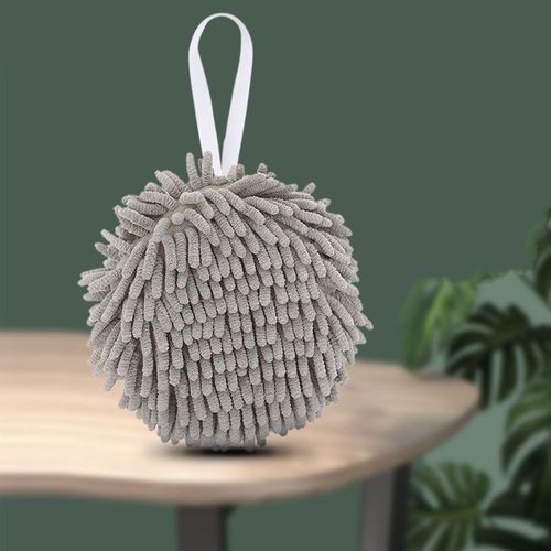 Essuie-Mains En Chenille Pour La Cuisine, Boule D'essuie-Mains Avec Boucles De Confrontation, Schage Rapide, Microcarence Douce Et Absorbante