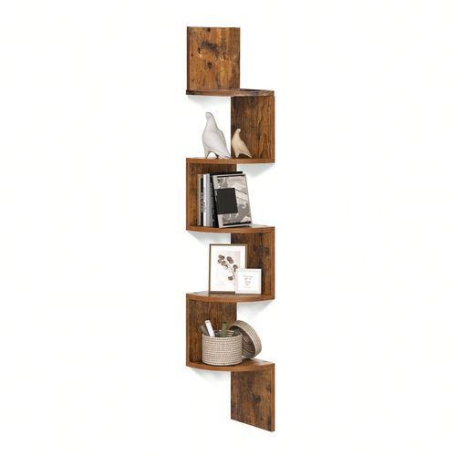 tagre D'angle, Style Industriel, tagre Murale, tagre En Forme Zigzag Vintage