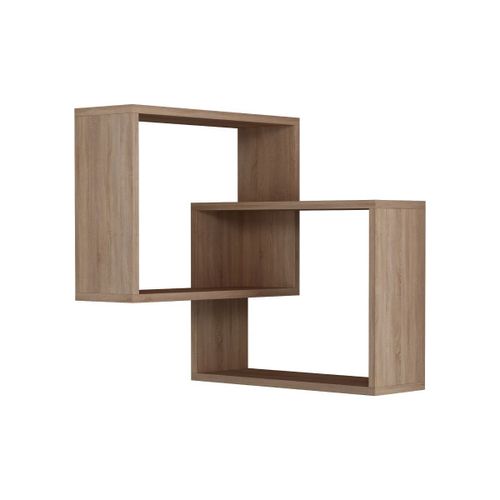 Etagre Murale D'angle 2 tagres - H68 Cm