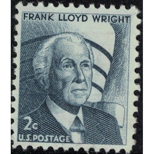 Etats Unis 1966 Used Architecte Frank Lloyd Wright Su