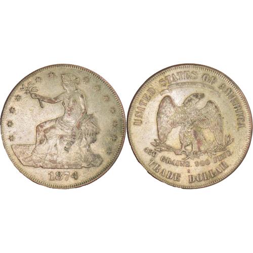 Etats-Unis - Mdaille Inspire Du Trade Dollar De 1874 - 13-175