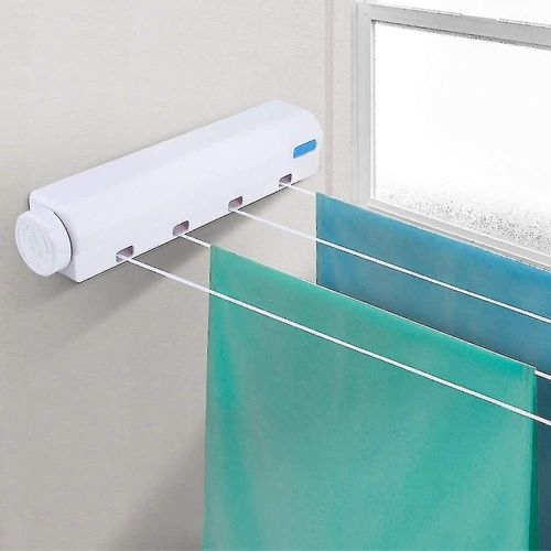 Étendoir à linge rétractable automatique à quatre/cinq fils Spring