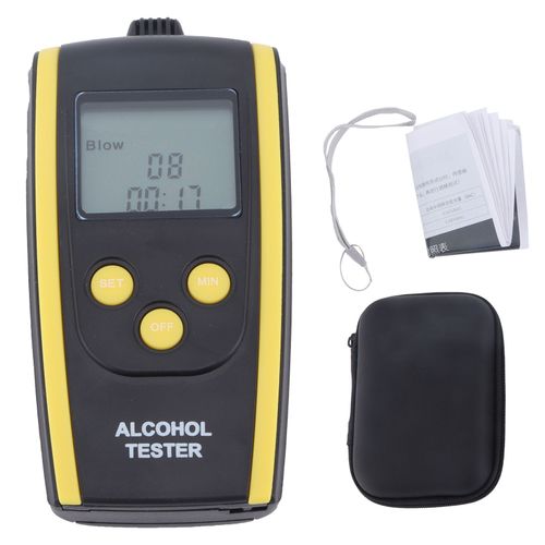 Ethylotest Portable Rechargeable A Air Comprime, Testeur D'alcool Sans Contact, Haute Precision Pour Une Conduite En Toute Securite