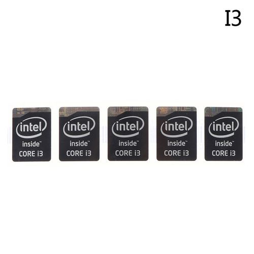 tiquette autocollante Celeron Intel Core I3/I5/I7 (4e gnration), 5 pices, vente en gros, slection de produits originaux