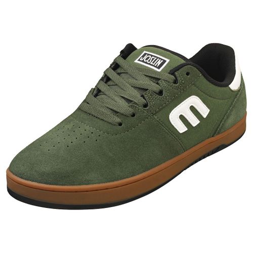 Etnies Joslin Baskets De Skate En Sudine Et Synthtique - Vert Blanc Hommes - 45