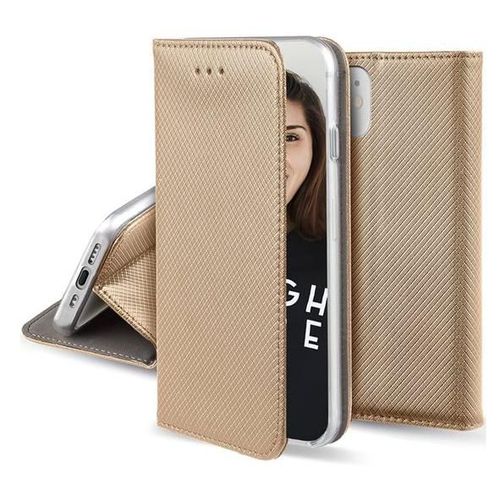 Jaym - tui  Rabat Pour Tlphone Portable - Faux Cuir Polyurthane - Or - Pour Apple Iphone 13 Pro