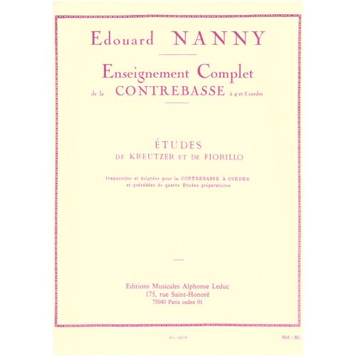 tudes De Kreutzer Et De Fiorillo
