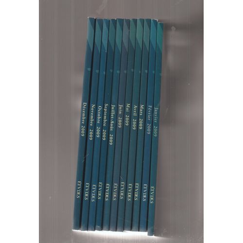 Etudes. Toute L'anne 2009, Soit 11 Numros (Juillet Et Aot tant Regroups Dans Le Mme Numro)
