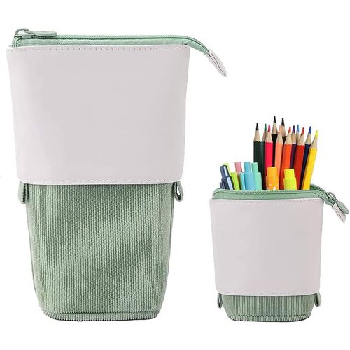 tui  Crayons Fille,tui  Crayons De Dessin Anim,Porte Crayon Enfant,Trousse  Crayons Tlescopique,Trousse  Crayons En Toile (H)