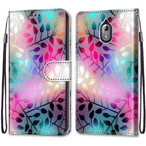 Etui  Rabat En Pu Cuir Pour Nokia 3.1 Flip Portefeuille Coque De Protection Avec Motif Charmant Pochette En Simili Cuir Etui A Rabat Carte Fentes Coque Nokia 3 2018 5.2