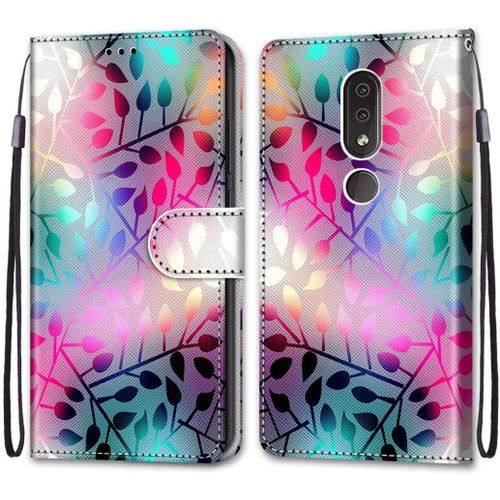 Etui  Rabat En Pu Cuir Pour Nokia 4.2 Flip Portefeuille Coque De Protection Avec Motif Charmant Pochette En Simili Cuir Etui A Rabat Carte Fentes Coque Nokia 4.2 5.71