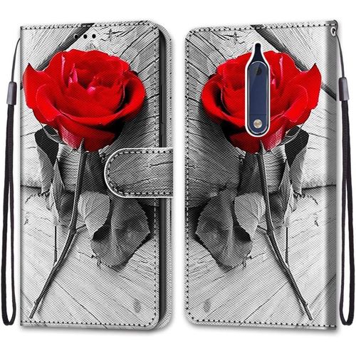 Etui  Rabat En Pu Cuir Pour Nokia 5 5.2
