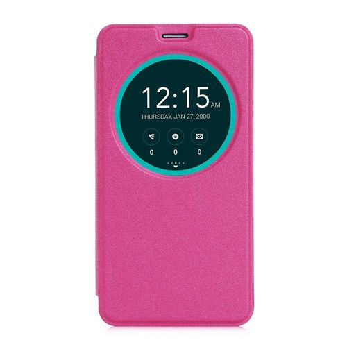 Etui  Rabat Latral Avec Cercle De Visualisation Pour Asus Zenfone 2 5.5 Colori