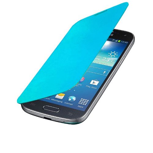 Etui  Rabat Latral Bleu Samsung Galaxy S4 I9500