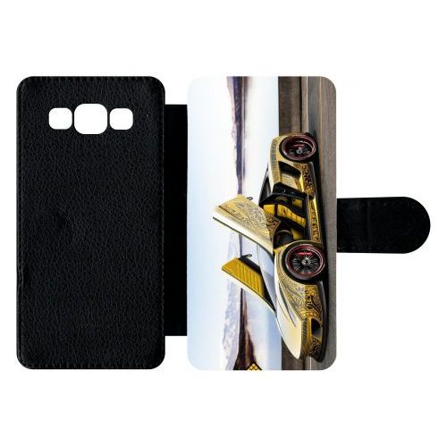 Etui  Rabat Samsung Galaxy A5 Tuning Voiture Jaune