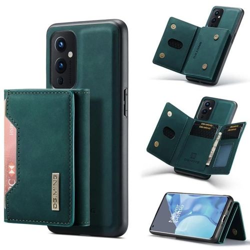 tui Antichoc Oneplus 9 - Fonction Portefeuille Et Support  3 Plis,Dg. Ming Vert Vert