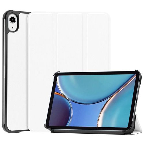 Etui Apple Ipad Mini 6 2021 8,3 Pouces Wifi - 4g/Lte Smartcover Pliable Blanc Avec Stand - Housse Coque De Protection Apple Ipad Mini 6eme Generation 2021 8.3 Pouces - Accessoires Tablette Pochette Xeptio : Exceptional Smart Case !