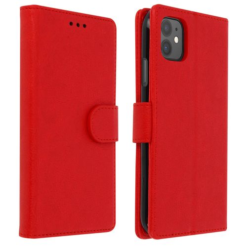 tui Apple Iphone 11 Housse Intgrale Porte-Cartes Fonction Support Rouge