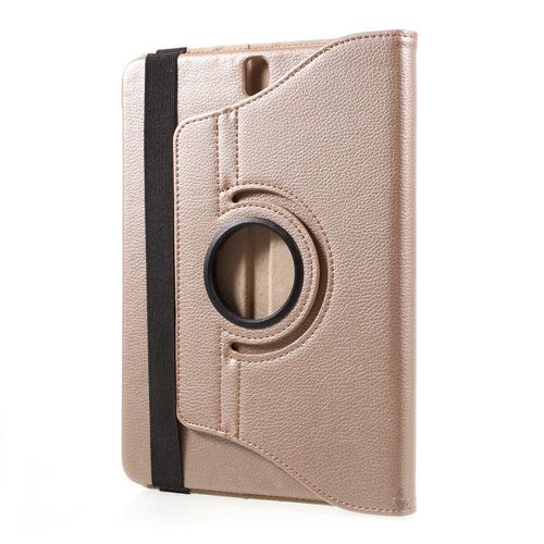 Etui Aspect Cuir Or Support Rotatif Samsung Galaxy Tab-S3 9,7 Pouces