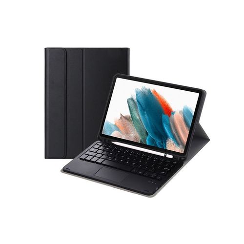 Etui Avec Clavier Bluetooth Azerty Pour Samsung Galaxy Tab S10 Fe - Housse Coque De Protection Avec Keyboard Tab S10 Fe - Accessoires Tablette Pochette Xeptio