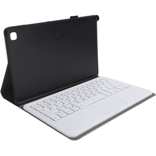 tui Clavier Pour Galaxy Tab A7 T500 / T505 10,4 Pouces Tablette, Coque Arrire En Cuir Pu, Avec Clavier Et Pav Tactile Bluetooth Sans Fil Dtachables(Or)