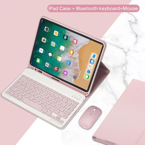 tui Clavier Pour Ipad Pro, 1re Gnration, 12.9 Pouces, 2015 Pouces, 12.9 Pouces, A1584, A16520, 2me Gnration, 2017 Pouces, A1670, A1671, A1821-Arabic Keyboard-Pink B