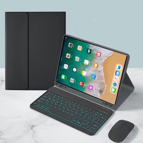 tui Clavier Pour Ipad Pro, 1re Gnration, 12.9 Pouces, 2015 Pouces, 12.9 Pouces, A1584, A16520, 2me Gnration, 2017 Pouces, A1670, A1671, A1821-English Keyboard-Black B Backlit