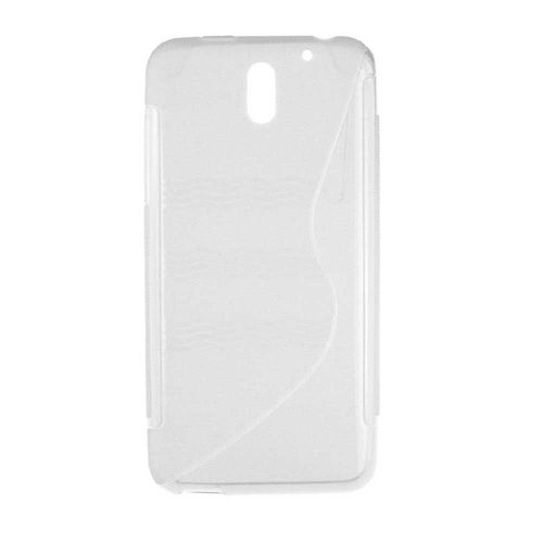 Etui Coque Housse Tpu Gel Htc Desire 610 Vague Translucide - Transparent