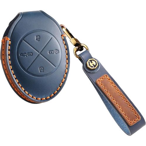 tui De Cl De Voiture En Cuir Adapt Pour Xiaopeng Pour Xpeng P5 P7 G3 G6 G9 G3i 2019-2023 Protection tui Porte-Cls.[H387]