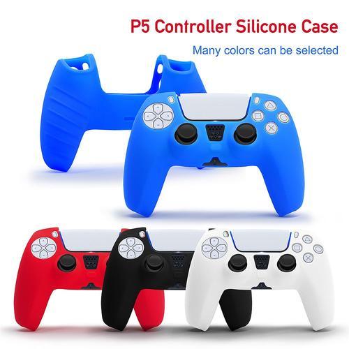 tui De Protection En Silicone Souple 4 Couleurs Botier De Contrleur Coque De Protection Poignes Pour Console De Jeu Ps5 Accessoires