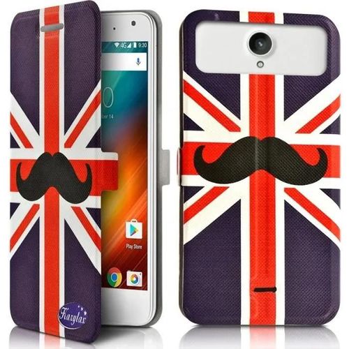 Etui De Protection Motif Kj22 (Ref.1-A) Pour Smartphone Logicom Le Wave
