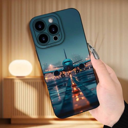 tui De Tlphone Portable  Motif D'Avion Cratif Trs Vendu, Adapt  Iphone 16/15/14/13/12/11/Xs/Xr/X/7/8 Plus/Pro/Max/Mini - Design Cratif Et  La Mode Adapt Aux Hommes Et Aux Femmes,