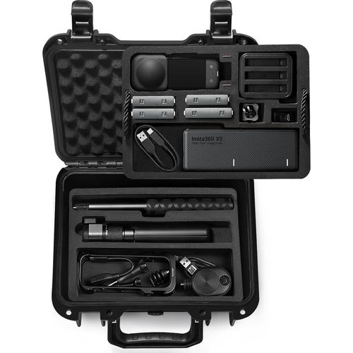 tui De Transport Rigide tanche Pour Insta360 X5,Insta360 X4,Insta360 X3 Camra D'action Et Accessoires (Val Seul)[Hero131]