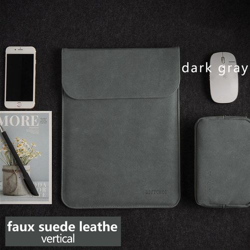 tui En Carbone Pour Thinkpad X1, Housse Pour Ordinateur Portable - For Thinkpad T490 T490s - V Ensemble De Gris Fonc