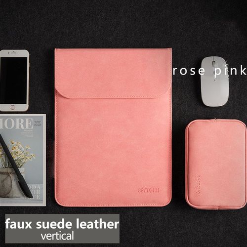 tui En Carbone Pour Thinkpad X1, Housse Pour Ordinateur Portable - For Thinkpad T490 T490s - V Rose Rose Set