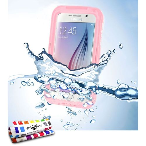Etui tanche Rigide Aquaproof Samsung Galaxy S7 Rose Protection Waterproof (B40)