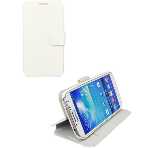 Etui Flip And Stand Rabat Galaxy S4 I9500 Bookstyle Blanc