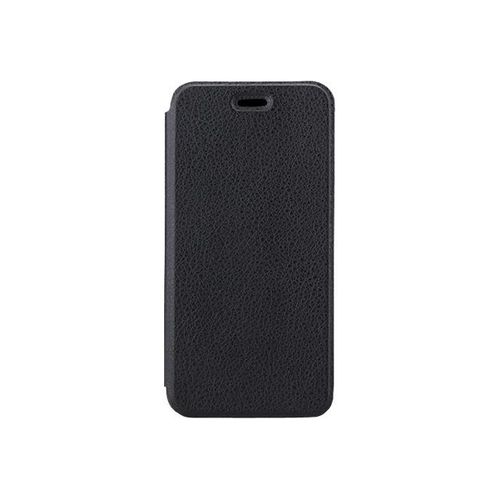 Swiss Charger Folio - tui  Rabat Pour Tlphone Portable - Polyurthane - Noir Pantone 6