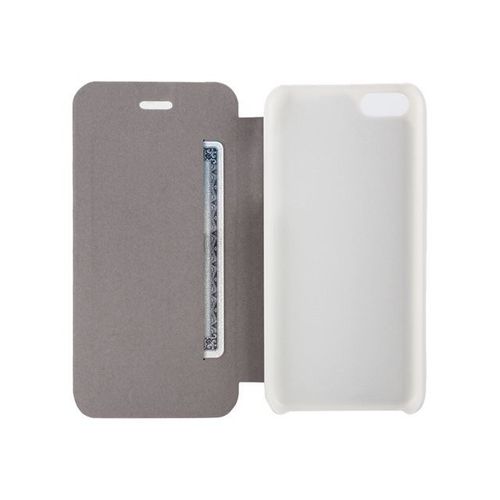 Swiss Charger Lasso Folio - tui  Rabat Pour Tlphone Portable - Polyurthane - Blanc