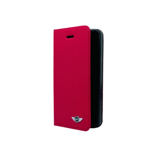 Mini tui Folio - tui  Rabat Pour Tlphone Portable - Polyurthane - Rouge, Toi & Moi