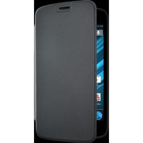 Etui Folio Noir Pour Logicom E500