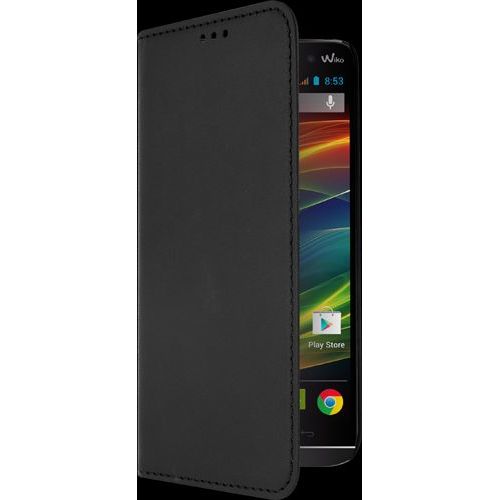 Etui Folio Noir Pour Wiko Slide