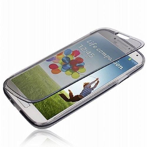 Etui Housse Coque  Rabat En Silicone Souple Enveloppant Pour Samsung Galaxy S6 Edge Plus Sm-G928f - Gris