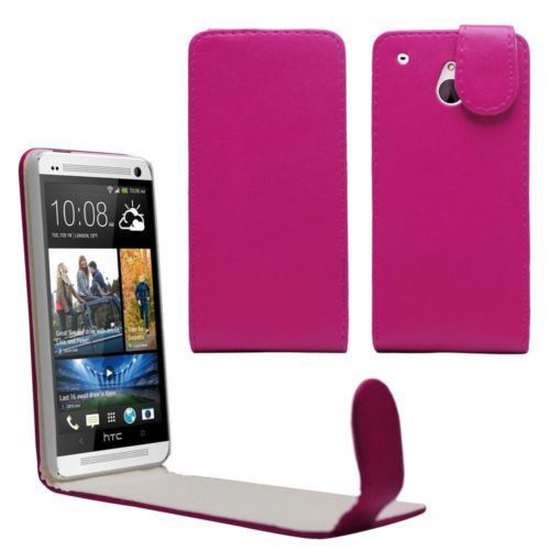 Etui Simili Cuir Pour Htc One Mini M4/ 601/ 601e/ 601n/ 601s - Rose